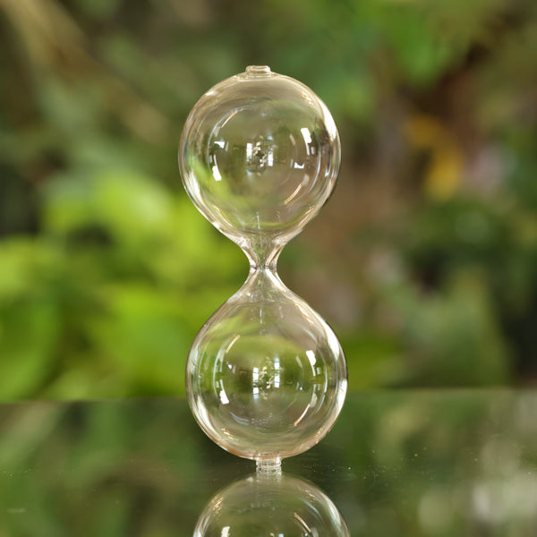 DIY Empty Hourglass Globe