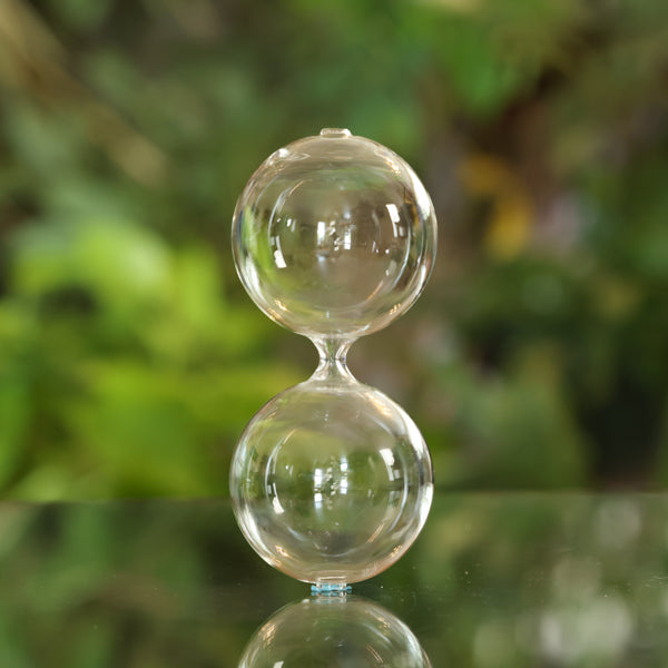 DIY Empty Hourglass Globe