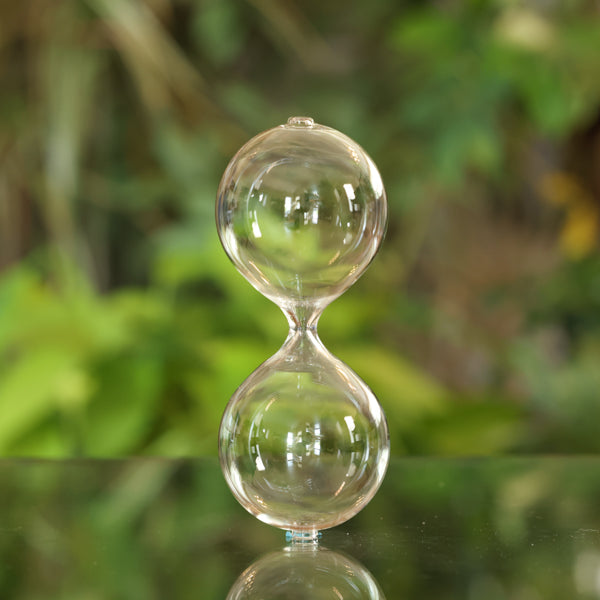 DIY Empty Hourglass Globe