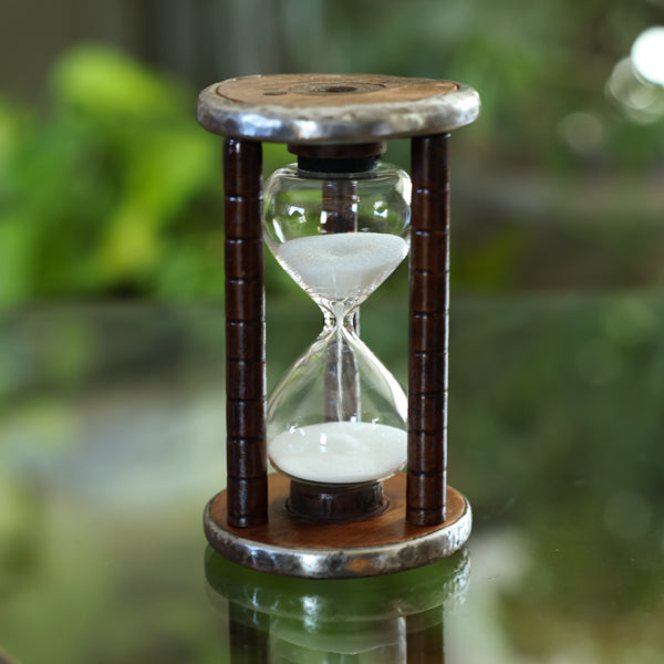 5 Minute Antique Wood Tea Break Timer