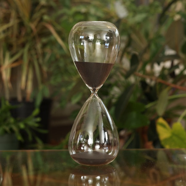 90 Minute Hand Blown Sand Timer