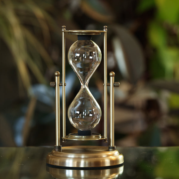 K&H Vintage Brass Rotating Hourglass Kit