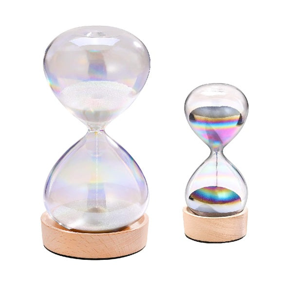 Meditation Hourglass Set - Iridescent