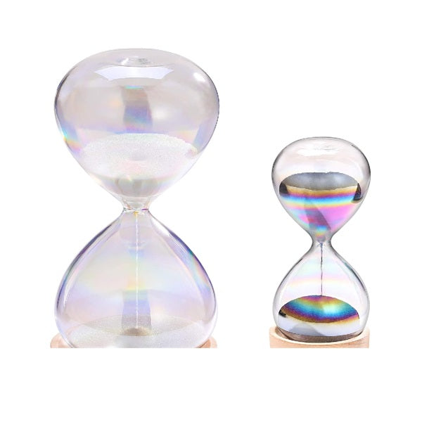 Meditation Hourglass Set - Iridescent