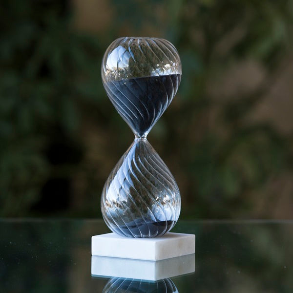 Freestanding Hourglass 45 Minute - Black or White