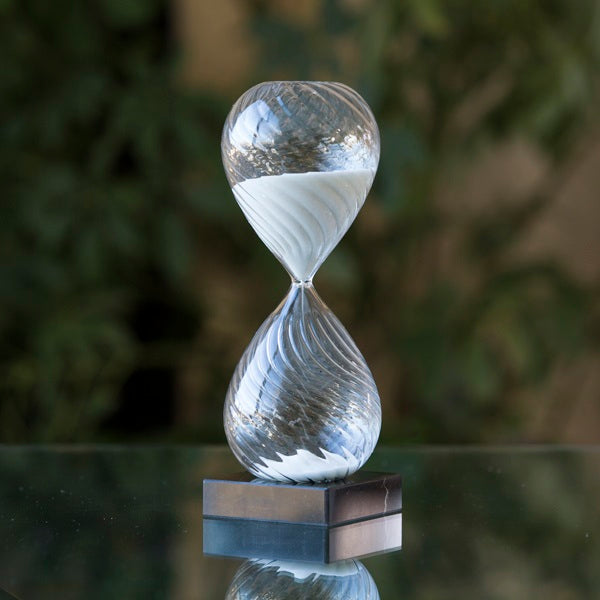 Freestanding Hourglass 45 Minute - Black or White