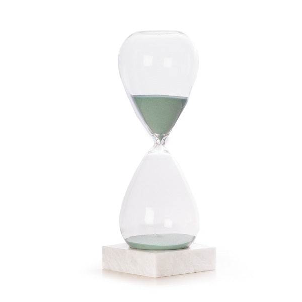 90 Minute Hand Blown Sand Timer