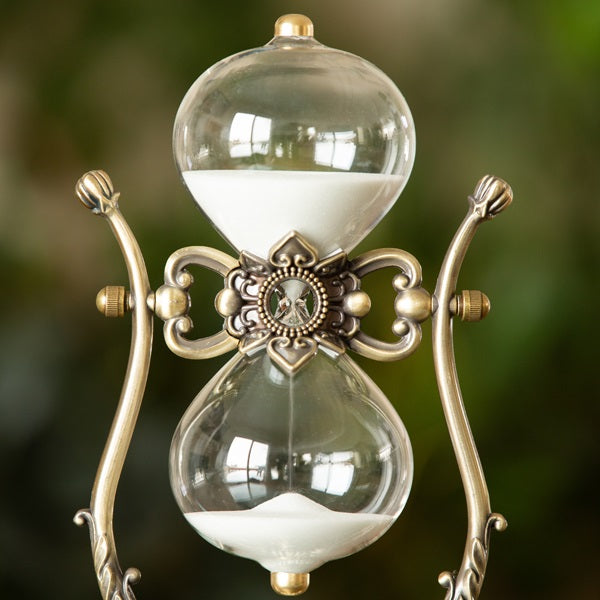 50 Minute Vintage Rotating Hourglass