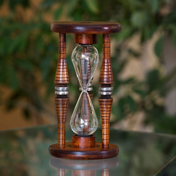 Antique Wood Sand Timer Kit