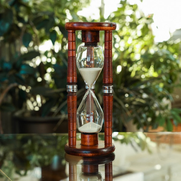 5 Minute Kitchen Antique Wood Sand Timer