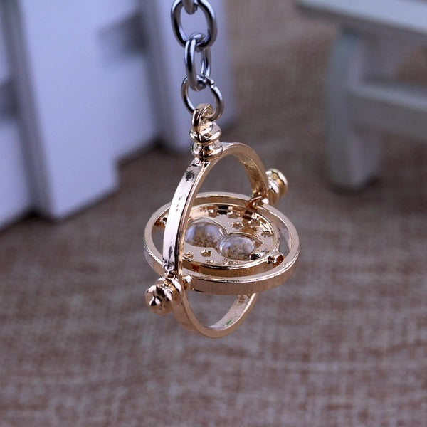 Time Turner Key Chain Sand Timer