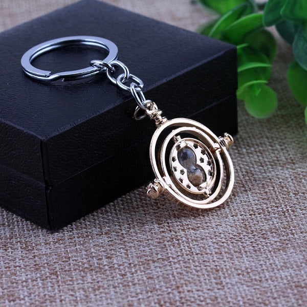 Time Turner Key Chain Sand Timer