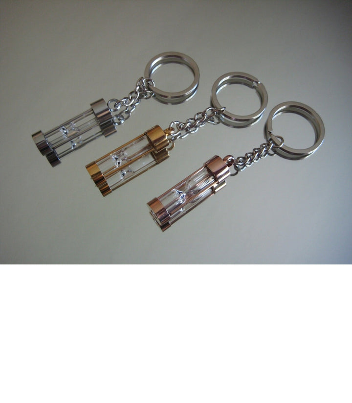 Hourglass Keepsake Necklace or Keychain