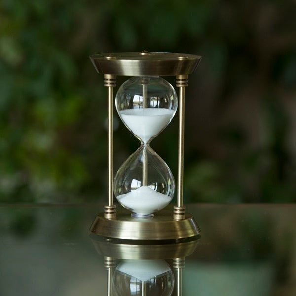 Antique Brass Metal Sand Timer