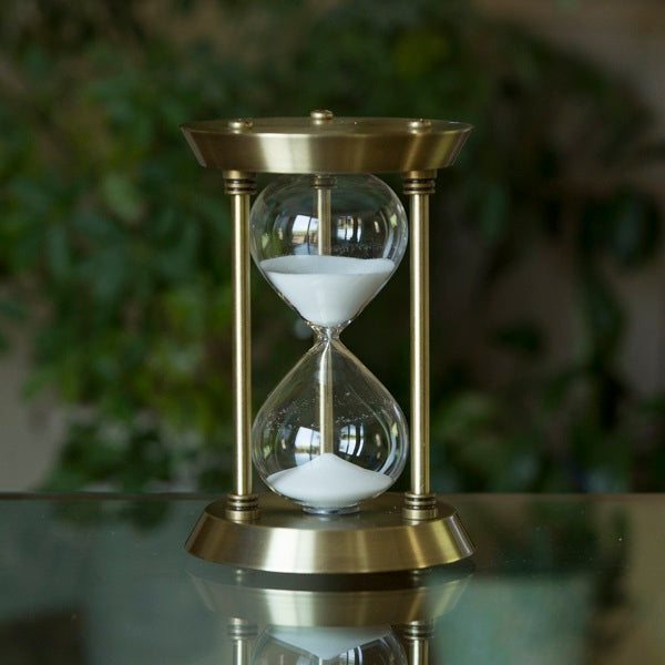 Antique Brass Metal Sand Timer