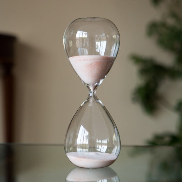 60 Minute Freestanding Natural Sand Timer