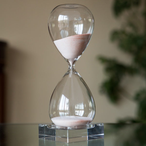 60 Minute Freestanding Natural Sand Timer